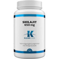 Produktbild von Klean Labs Shilajit Mineralstoff-Komplex Kapseln vegan glutenfrei 120 Stück