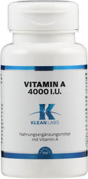 KLEAN LABS Vitamin A Kapseln vegan und glutenfrei – Bild 1 von 1