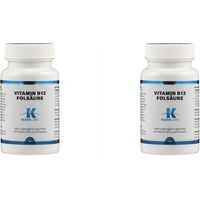 Produktbild von Klean Labs Vitamin B12 und Folsäure Kapseln vegan glutenfrei vegetarisch