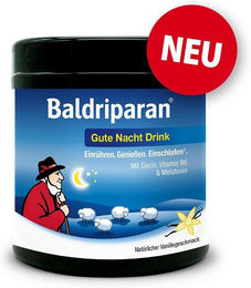 Klosterfrau Baldriparan Gute Nacht Drink Pulver vegan glutenfrei laktosefrei – Bild 1 von 4