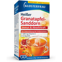 Produktbild von Klosterfrau Broncholind Heißer Granatapfel-Sanddorn Pulver mit Ascorbinsäure 150 g
