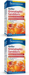 Klosterfrau Broncholind Heißer Granatapfel-Sanddorn Pulver mit Ascorbinsäure – Bild 1 von 3