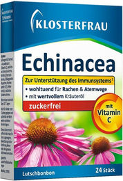 Klosterfrau Echinacea Lutschtabletten mit Vitamin C zuckerfrei 98 g – Bild 1 von 5
