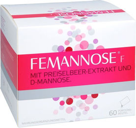 Klosterfrau Femannose F Trinkgranulat mit D-Mannose und Preiselbeer-Extrakt vegan glutenfrei laktosefrei – Bild 1 von 2