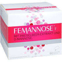 Produktbild von Klosterfrau Femannose F Trinkgranulat mit D-Mannose und Preiselbeer-Extrakt vegan glutenfrei laktosefrei