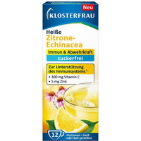 Produktbild von Klosterfrau Heiße Zitrone Echinacea mit Ascorbinsäure Pulver