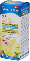 Klosterfrau Heiße Zitrone Echinacea mit Ascorbinsäure zuckerfrei Pulver – Bild 1 von 2