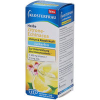 Produktbild von Klosterfrau Heiße Zitrone Echinacea mit Ascorbinsäure zuckerfrei Pulver