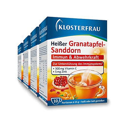 Klosterfrau Heißer Granatapfel-Sanddorn Pulver 4 x 15 g – Bild 1 von 1