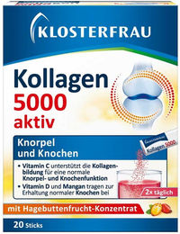 Klosterfrau Kollagen 5000 Aktiv Granulat Sticks 20 Stück – Bild 1 von 2