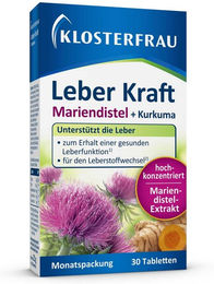 Klosterfrau Leber Kraft Tabletten mit Cholin 30 Stück – Bild 1 von 2