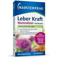 Produktbild von Klosterfrau Leber Kraft Tabletten mit Cholin 30 Stück