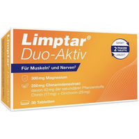 Produktbild von Klosterfrau Limptar Duo-Aktiv Tabletten mit Chinarindenextrakt und Magnesium 30 Stück