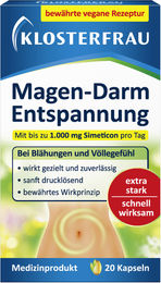 Klosterfrau Magen-Darm Entspannung Kapseln glutenfrei laktosefrei ohne Gelatine – Bild 1 von 6