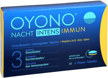 Klosterfrau Nacht Intens Immun Tabletten vegetarisch laktosefrei glutenfrei 20 Stück – Bild 1 von 4
