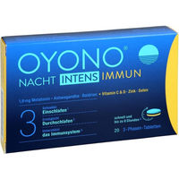 Produktbild von Klosterfrau Nacht Intens Immun Tabletten vegetarisch laktosefrei glutenfrei 20 Stück