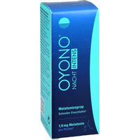 Produktbild von Klosterfrau Nacht Intens Melatoninspray mit 1,9 mg Melatonin, 30 ml, vegan, zuckerfrei
