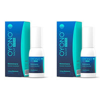 Produktbild von Klosterfrau OYONO NACHT INTENS Melatoninspray mit 1,9 mg Melatonin, vegan, zuckerfrei, glutenfrei und laktosefrei