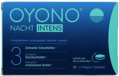 Klosterfrau OYONO Nacht Intens Tabletten 20 Stück – Bild 1 von 4