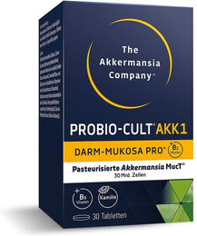 Klosterfrau Probio-Cult AKK1 Akkermansia MucT Tabletten mit 30 Mrd. pasteurisierten Akkermansia für Erwachsene 30 Stück – Bild 1 von 5