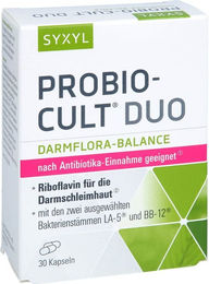 Klosterfrau Probio-Cult Duo Syxyl Kapseln 30 Stück glutenfrei und laktosefrei ohne Gelatine – Bild 1 von 2