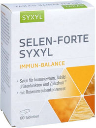 Klosterfrau Syxyl Selen Forte Tabletten mit Natriumselenit, 100 Stück, vegan, glutenfrei und laktosefrei – Bild 1 von 1
