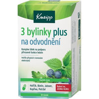Produktbild von Kneipp 3 Kräuter Entwässerung Plus Kräuter-Komplex vegan glutenfrei 60 Kapseln