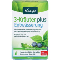 Produktbild von Kneipp 3-Kräuter plus Entwässerung Kapseln mit Kräuter-Komplex 60 Stück