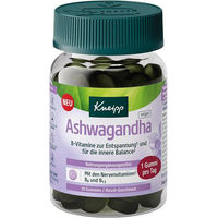 Produktbild von Kneipp Ashwagandha Gummies mit B-Komplex vegan glutenfrei laktosefrei 30 Stück