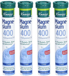 Kneipp Magnesium 400 mg mit Vitamin C und E Brausetabletten für Kinder und Erwachsene – Bild 1 von 1