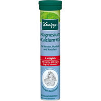 Produktbild von Kneipp Magnesium Calcium D3 Brausetabletten 20 Stück