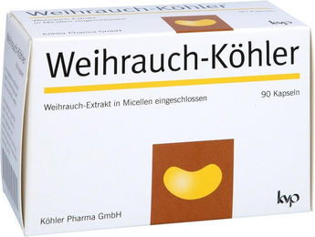 Köhler Pharma Weihrauch Boswellia Kapseln vegan 90 Stück – Bild 1 von 1