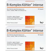Produktbild von Köhler Pharma B-Komplex intense Kapseln vegan 180 Stück