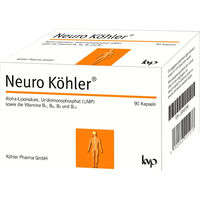 Produktbild von Köhler Pharma B-Komplex Kapseln vegan glutenfrei laktosefrei 90 Stück