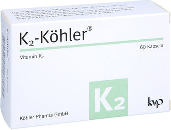 Köhler Pharma K2 MK-7 Kapseln 200 µg glutenfrei und laktosefrei 60 Stück – Bild 1 von 1