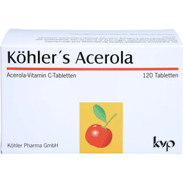 Köhler Pharma KÖHLER'S Acerola Tabletten laktosefrei und glutenfrei 120 Stück – Bild 1 von 1