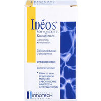 Produktbild von Kohlpharma Ideos Lutschtabletten 500 mg/400 I.E. 30 Stück