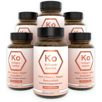 Produktbild von Kollagen Institut Kollagen Kapseln ohne Zusatzstoffe 1080 mg 180 Kapseln