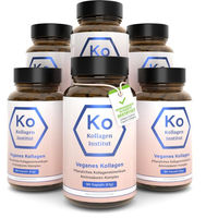 Produktbild von Kollagen Institut Vegane Kollagen Kapseln mit Kollagen-Booster, 180 Kapseln, vegan, glutenfrei und zuckerfrei