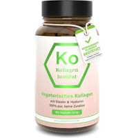 Produktbild von Kollagen Institut Vegetarische Kollagen Kapseln mit Hyaluron und Elastin ohne Zusatzstoffe 180 Kapseln