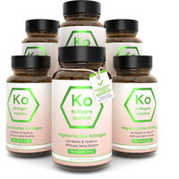 Produktbild von Kollagen Institut Vegetarische Kollagen Kapseln mit Hyaluron und Elastin ohne Zusatzstoffe