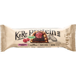 KoRo Proteinriegel Deluxe Vegan Raspberry Chocolate zuckerfrei 6 x 55g – Bild 1 von 1