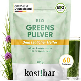 kost!bar BIO Greens Superfood-Mischung Pulver vegan glutenfrei bio ohne Zusatzstoffe – Bild 1 von 1