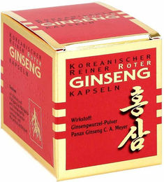 KR Koreanischer Roter Ginseng Kapseln 300 mg 100 Stück – Bild 1 von 2