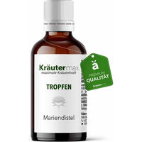 Produktbild von Kräutermax Mariendistel Tropfen 50 ml Vegan Laktosefrei Glutenfrei