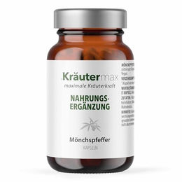 Kräutermax Mönchspfeffer Kapseln Vegan Laktosefrei Glutenfrei 90 Stück – Bild 1 von 1