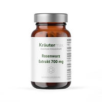 Produktbild von Kräutermax Rhodiola Rosea Rosenwurz Kapseln Vegan Laktosefrei Glutenfrei 100 Stück