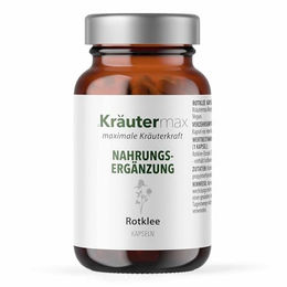 Kräutermax Rotklee Kapseln vegan laktosefrei glutenfrei 60 Stück – Bild 1 von 1