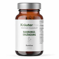Produktbild von Kräutermax Rotklee Kapseln vegan laktosefrei glutenfrei 60 Stück