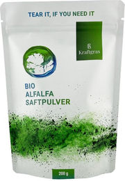 Kraftgras Bio Alfalfa Saftpulver ohne Zusatzstoffe – Bild 1 von 2
